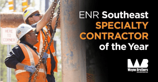 Wayne Brothers Named Southeast Specialty Contractor of the Year
